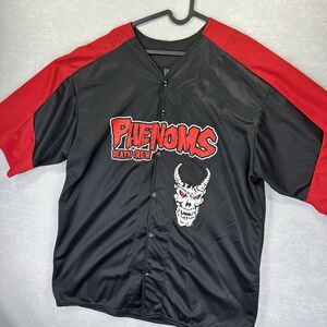 Vintage Y2K Undertaker WWE Baseballs Jersey #13 Mens Size 2XL Phenoms Death Crew